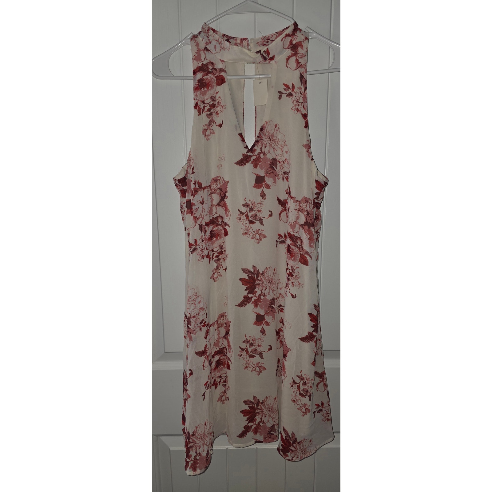 Francesca's Miami Sleeveless Floral Mini Nwt